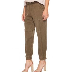 1.State Olive Green Bran Jogger Pants